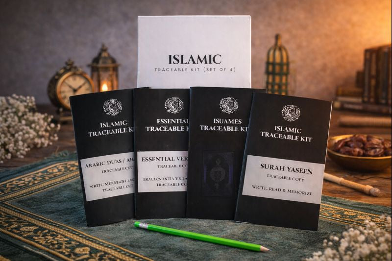 Islamic Traceable Learning Kit (Set of 4)